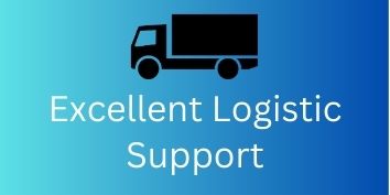 Excellent logistic support